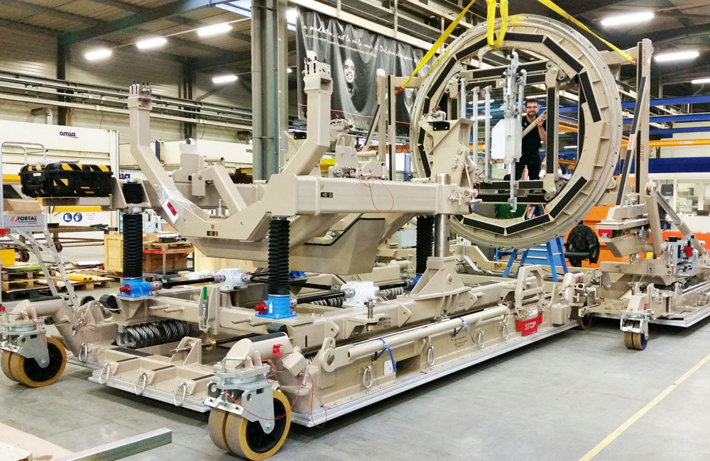 Engine Stands, Dedienne Aerospace aircraft tooling, engine tooling, GSE and tooling services